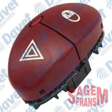 SAGEMFR 400118 Dortlu Flasor + Merkezi Kilit P206 - P206+